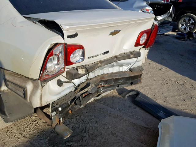 1G1ZC5EB4AF273567 - 2010 CHEVROLET MALIBU 1LT SILVER photo 10