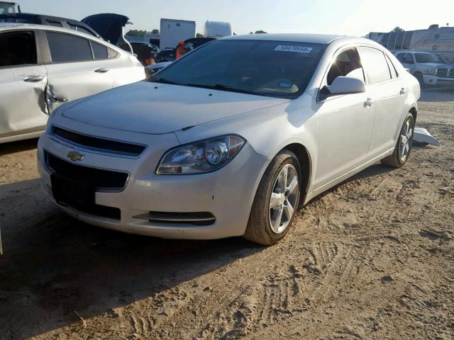 1G1ZC5EB4AF273567 - 2010 CHEVROLET MALIBU 1LT SILVER photo 2
