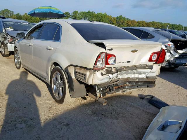 1G1ZC5EB4AF273567 - 2010 CHEVROLET MALIBU 1LT SILVER photo 3
