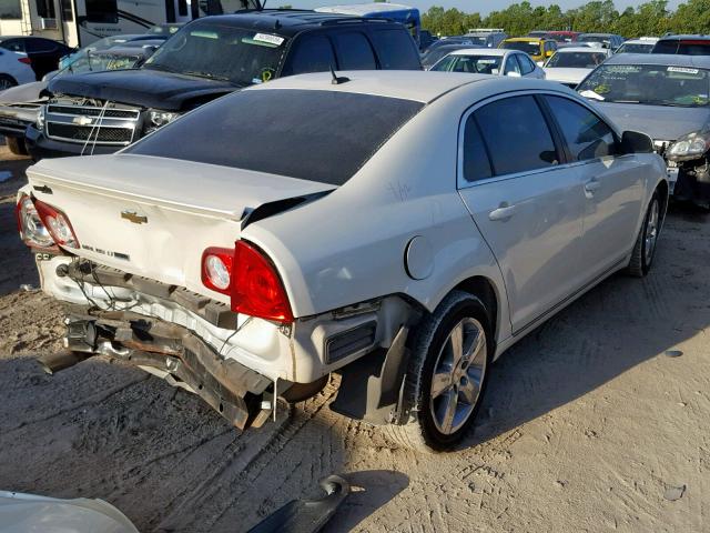 1G1ZC5EB4AF273567 - 2010 CHEVROLET MALIBU 1LT SILVER photo 4