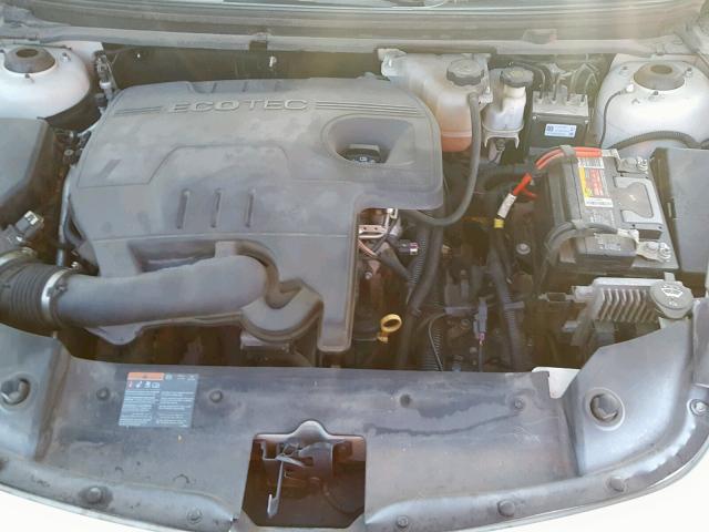 1G1ZC5EB4AF273567 - 2010 CHEVROLET MALIBU 1LT SILVER photo 7