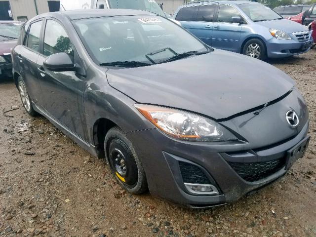 JM1BL1K53B1428916 - 2011 MAZDA 3 S GRAY photo 1