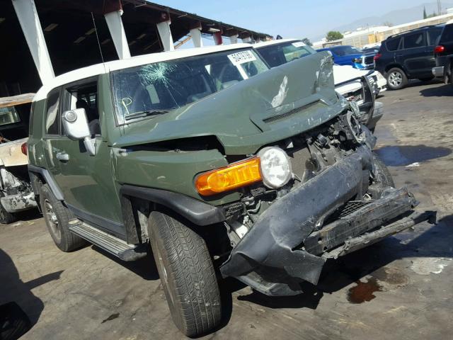 JTEBU4BF4DK154299 - 2013 TOYOTA FJ CRUISER GREEN photo 1