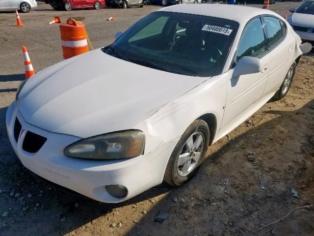 2G2WP552861236474 - 2006 PONTIAC GRAND PRIX WHITE photo 2