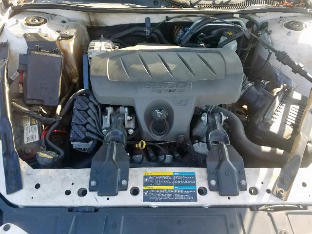 2G2WP552861236474 - 2006 PONTIAC GRAND PRIX WHITE photo 7
