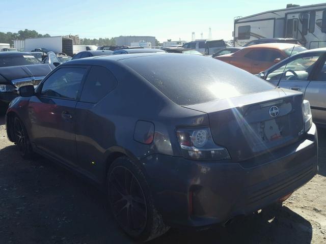 JTKJF5C79FJ009624 - 2015 TOYOTA SCION TC 灰色 照片 3