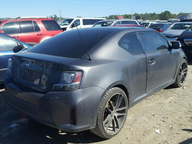JTKJF5C79FJ009624 - 2015 TOYOTA SCION TC 灰色 照片 4
