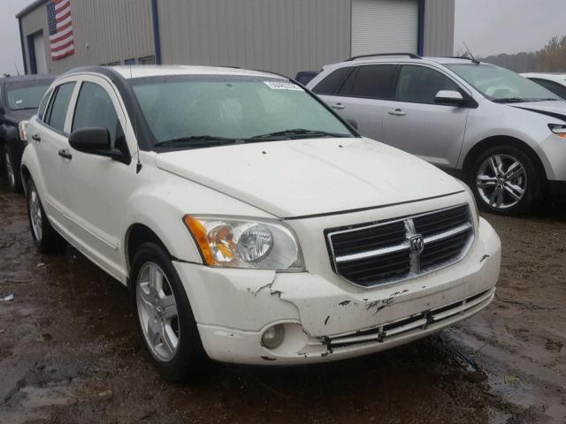 1B3HB48B38D565018 - 2008 DODGE CALIBER SX WHITE photo 1