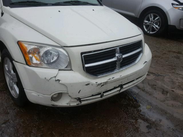 1B3HB48B38D565018 - 2008 DODGE CALIBER SX WHITE photo 9