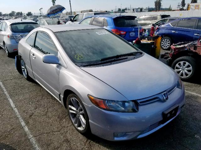 2HGFG12618H527602 - 2008 HONDA CIVIC LX SILVER photo 1