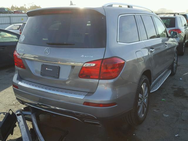 4JGDF6EE6GA649759 - 2016 MERCEDES-BENZ GL 450 4MA GRAY photo 4