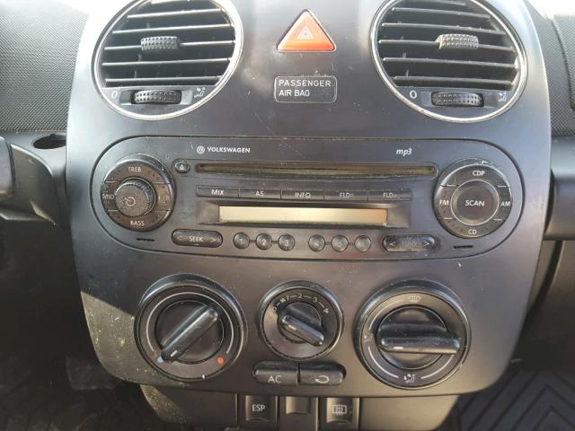 3VWPW3AGXAM011643 - 2010 VOLKSWAGEN NEW BEETLE Ağ foto 9