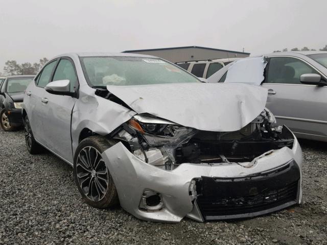 2T1BURHE5EC045899 - 2014 TOYOTA COROLLA L SILVER photo 1