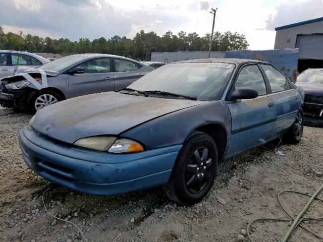 1B3HD46T5SF536329 - 1995 DODGE INTREPID TURQUOISE photo 2