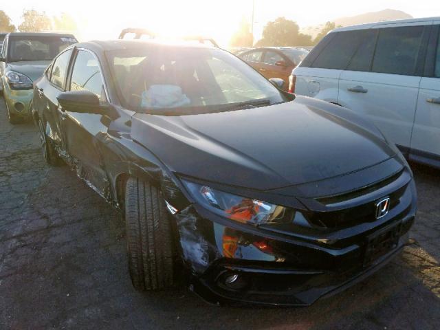 2HGFC2F80KH567352 - 2019 HONDA CIVIC SPOR BLACK photo 1