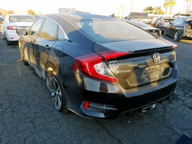 2HGFC2F80KH567352 - 2019 HONDA CIVIC SPOR BLACK photo 3