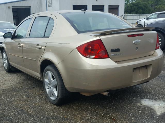 1G1AL58F087286638 - 2008 CHEVROLET COBALT LT BEIGE photo 3