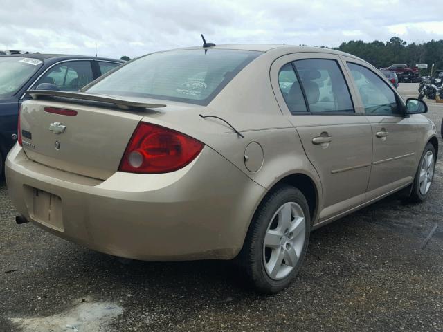 1G1AL58F087286638 - 2008 CHEVROLET COBALT LT BEIGE photo 4