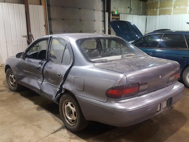 1Y1SK5367PZ050475 - 1993 GEO PRIZM BASE BLACK photo 3