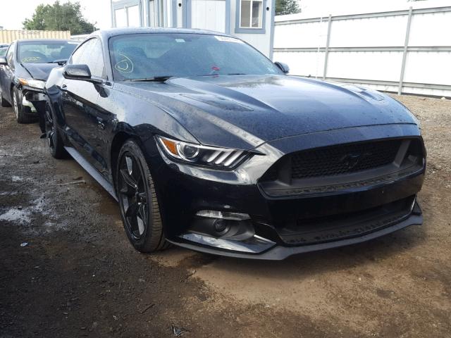 1FA6P8CF9H5317414 - 2017 FORD MUSTANG GT BLACK photo 1