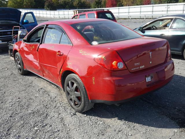 1G2ZF55B564259716 - 2006 PONTIAC G6 SE RED photo 3