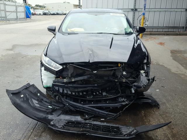 3FA6P0G74GR266470 - 2016 FORD FUSION S BLACK photo 9