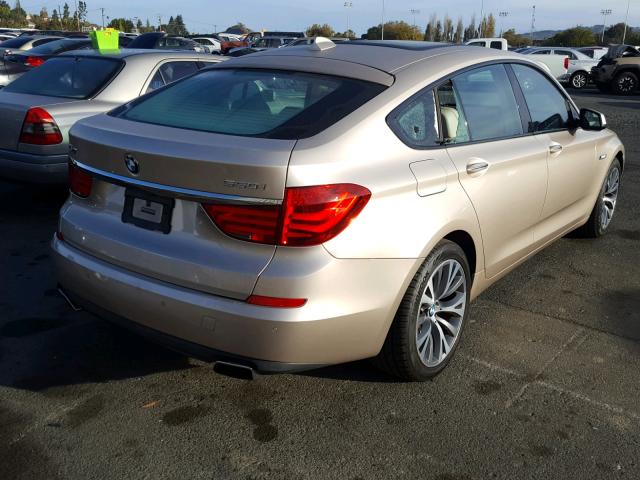 WBASN4C51AC208829 - 2010 BMW 550 GT TAN photo 4