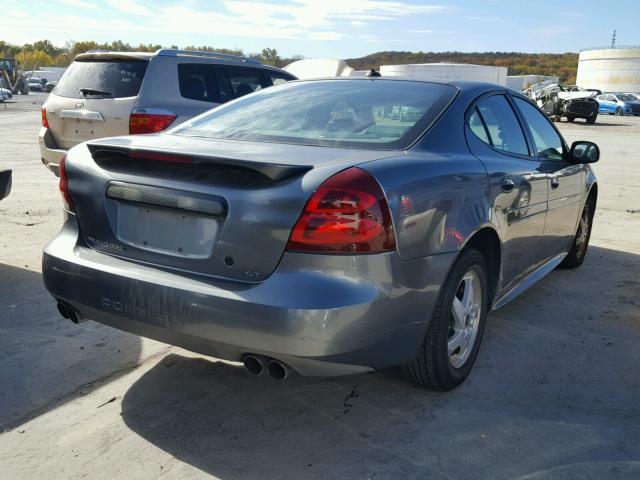 2G2WS522841311237 - 2004 PONTIAC GRAND PRIX Сұр фото 4