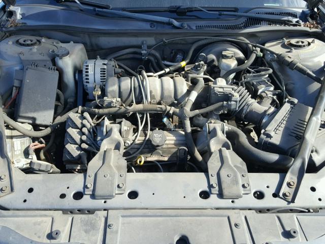 2G2WS522841311237 - 2004 PONTIAC GRAND PRIX Сұр фото 7