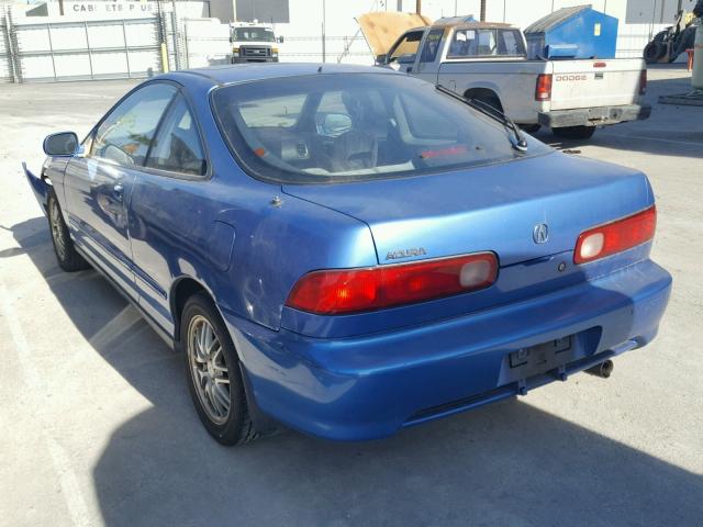 JH4DC4455YS009846 - 2000 ACURA INTEGRA LS BLUE photo 3