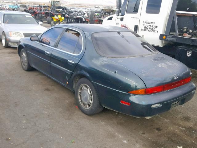 JNKAY21D3PM020397 - 1993 INFINITI J30 GREEN photo 3