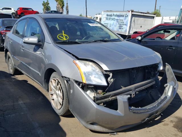 3N1AB6AP2CL707138 - 2012 NISSAN SENTRA 2.0 SILVER photo 1