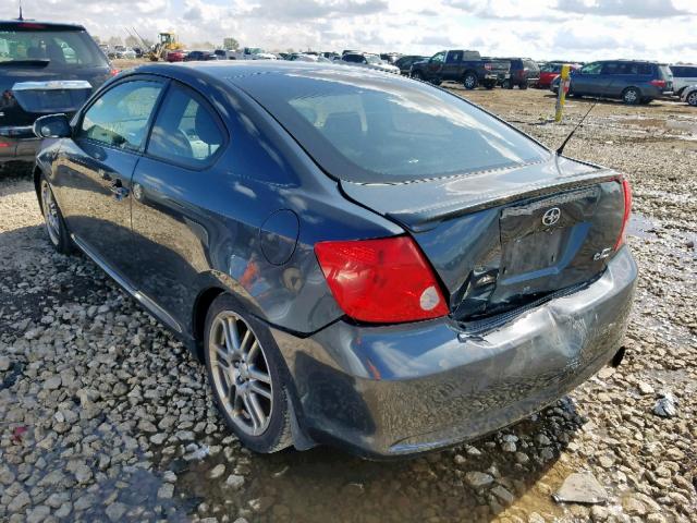 JTKDE177950020856 - 2005 TOYOTA SCION TC ნაცრისფერი ფოტო 3
