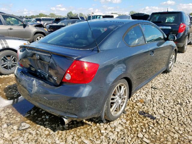 JTKDE177950020856 - 2005 TOYOTA SCION TC ნაცრისფერი ფოტო 4