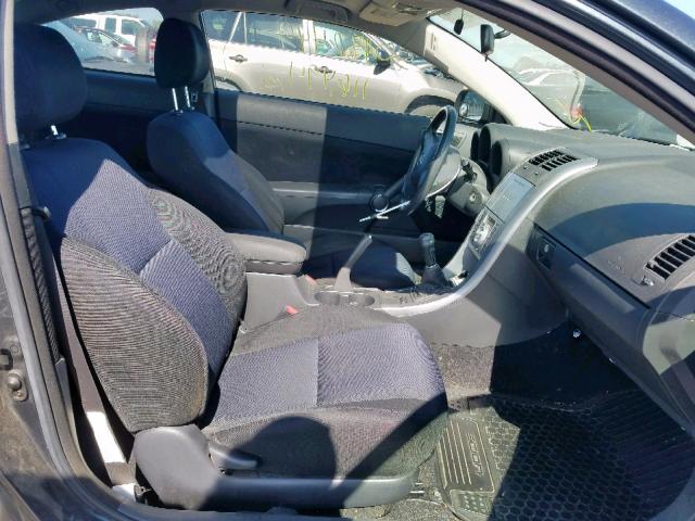 JTKDE177950020856 - 2005 TOYOTA SCION TC ნაცრისფერი ფოტო 5