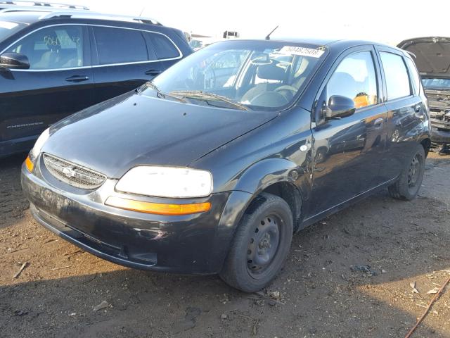 KL1TD66628B133673 - 2008 CHEVROLET AVEO BASE Qara foto 2