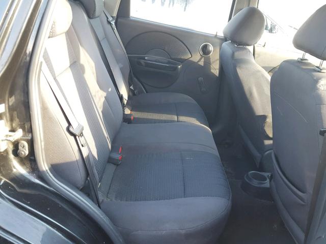 KL1TD66628B133673 - 2008 CHEVROLET AVEO BASE Qara foto 6