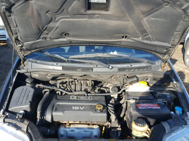 KL1TD66628B133673 - 2008 CHEVROLET AVEO BASE Qara foto 7