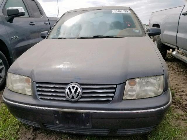 3VWSE69M94M004504 - 2004 VOLKSWAGEN JETTA GLS BLUE photo 9