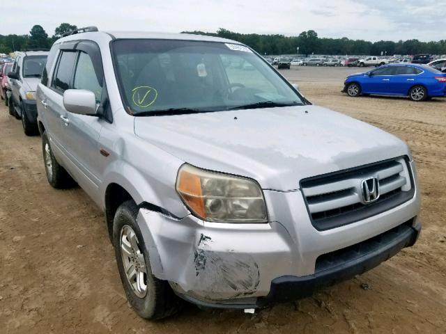 5FNYF282X8B004010 - 2008 HONDA PILOT VP SILVER photo 1