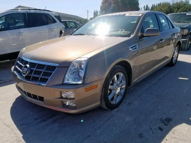 1G6DC67A580181105 - 2008 CADILLAC STS BROWN photo 2