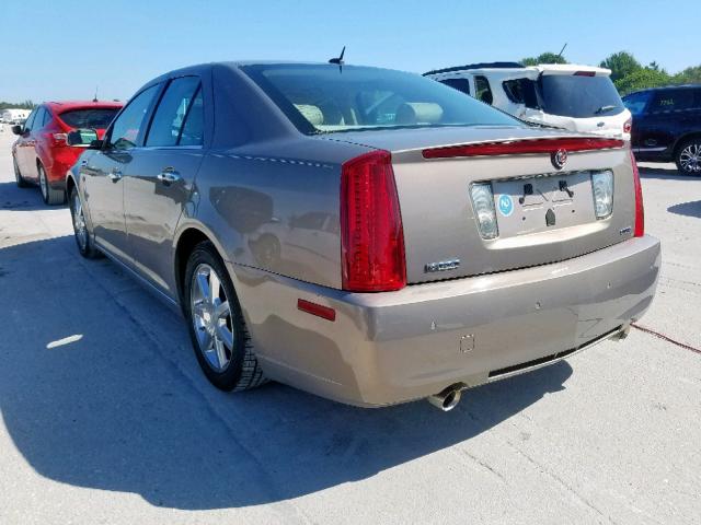 1G6DC67A580181105 - 2008 CADILLAC STS BROWN photo 3