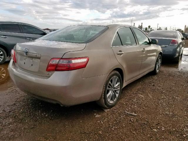 4T1BE46K29U856704 - 2009 TOYOTA CAMRY BASE TAN photo 4