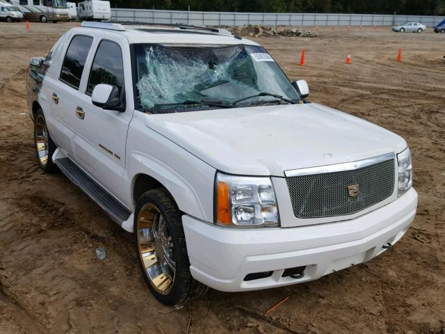 3GYEK63N52G357726 - 2002 CADILLAC ESCALADE E WHITE photo 1