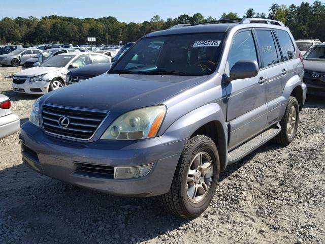 JTJBT20X440031022 - 2004 LEXUS GX 470 GRAY photo 2