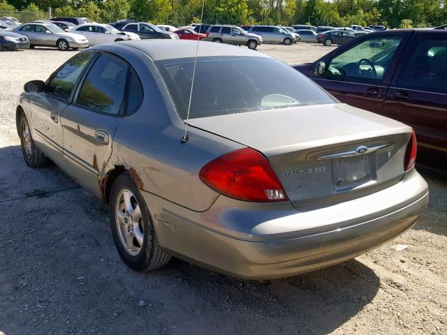 1FAFP55S31G210359 - 2001 FORD TAURUS SES GRAY photo 3