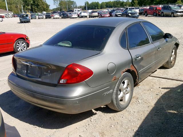 1FAFP55S31G210359 - 2001 FORD TAURUS SES GRAY photo 4