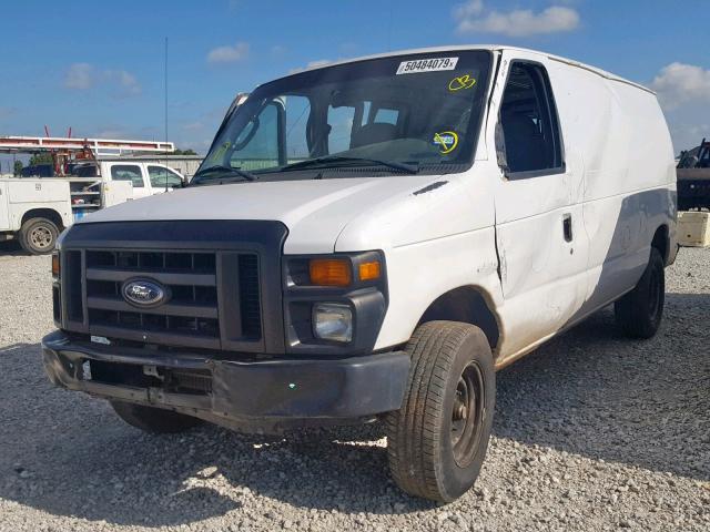 1FTNE24LX8DA95422 - 2008 FORD ECONOLINE WHITE photo 2