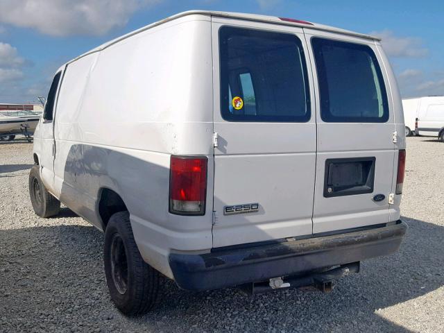 1FTNE24LX8DA95422 - 2008 FORD ECONOLINE WHITE photo 3