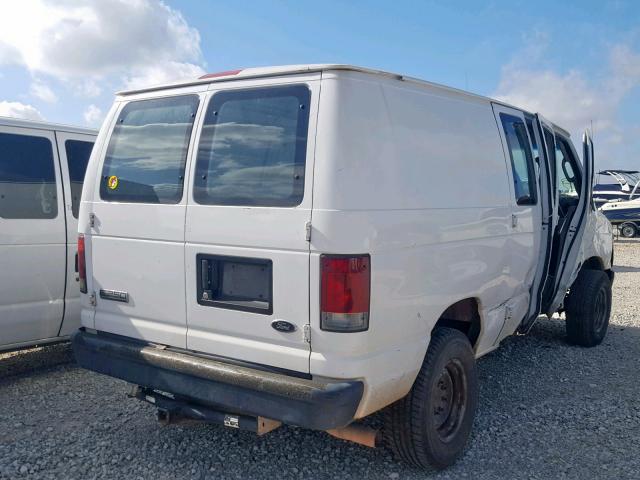 1FTNE24LX8DA95422 - 2008 FORD ECONOLINE WHITE photo 4